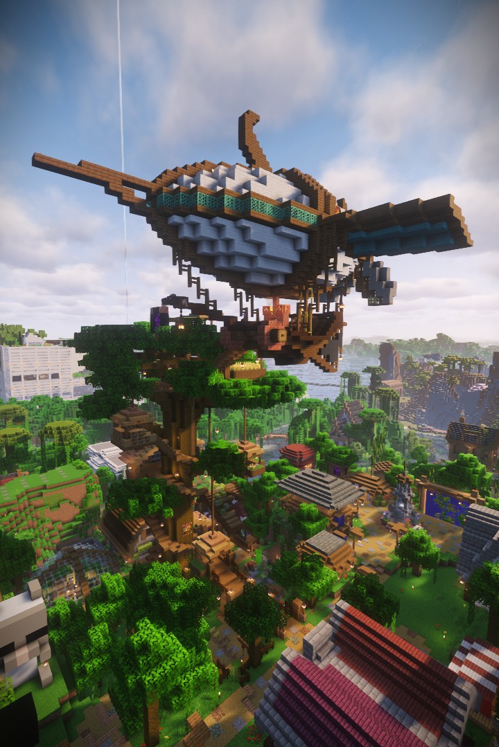 Bau auf Junglecraft